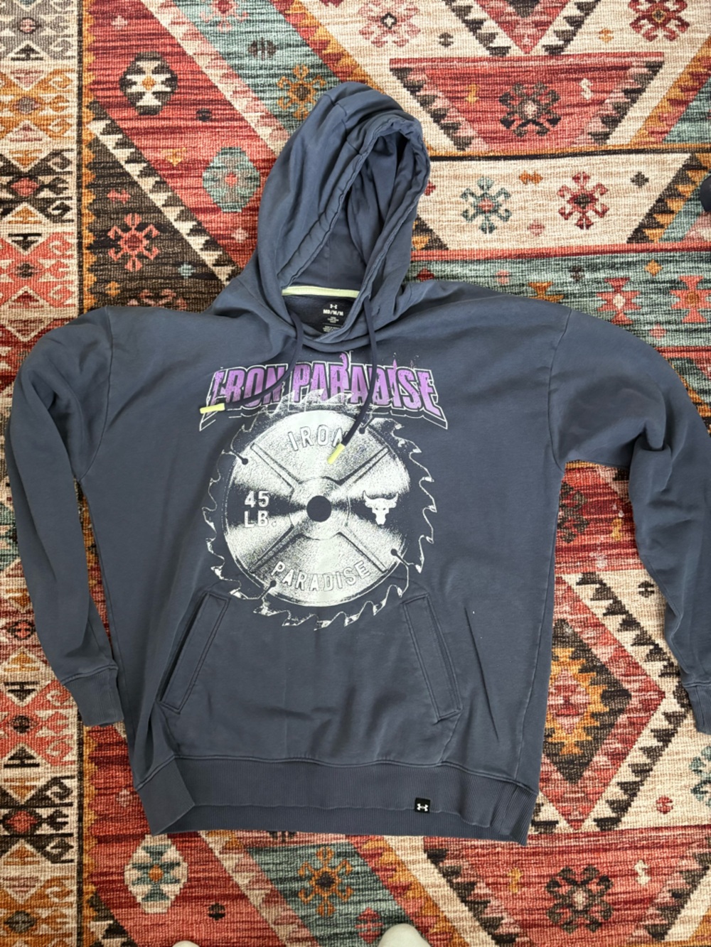 Men’s Medium under armour Project rock hoodie